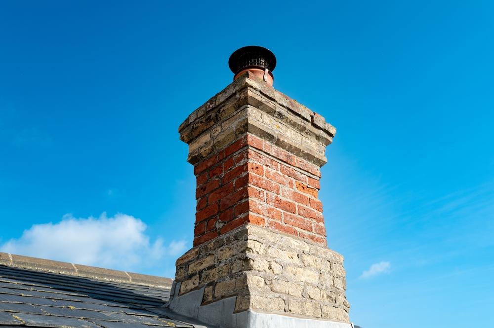 Brick and mortar chimney repair in Duluth, MN